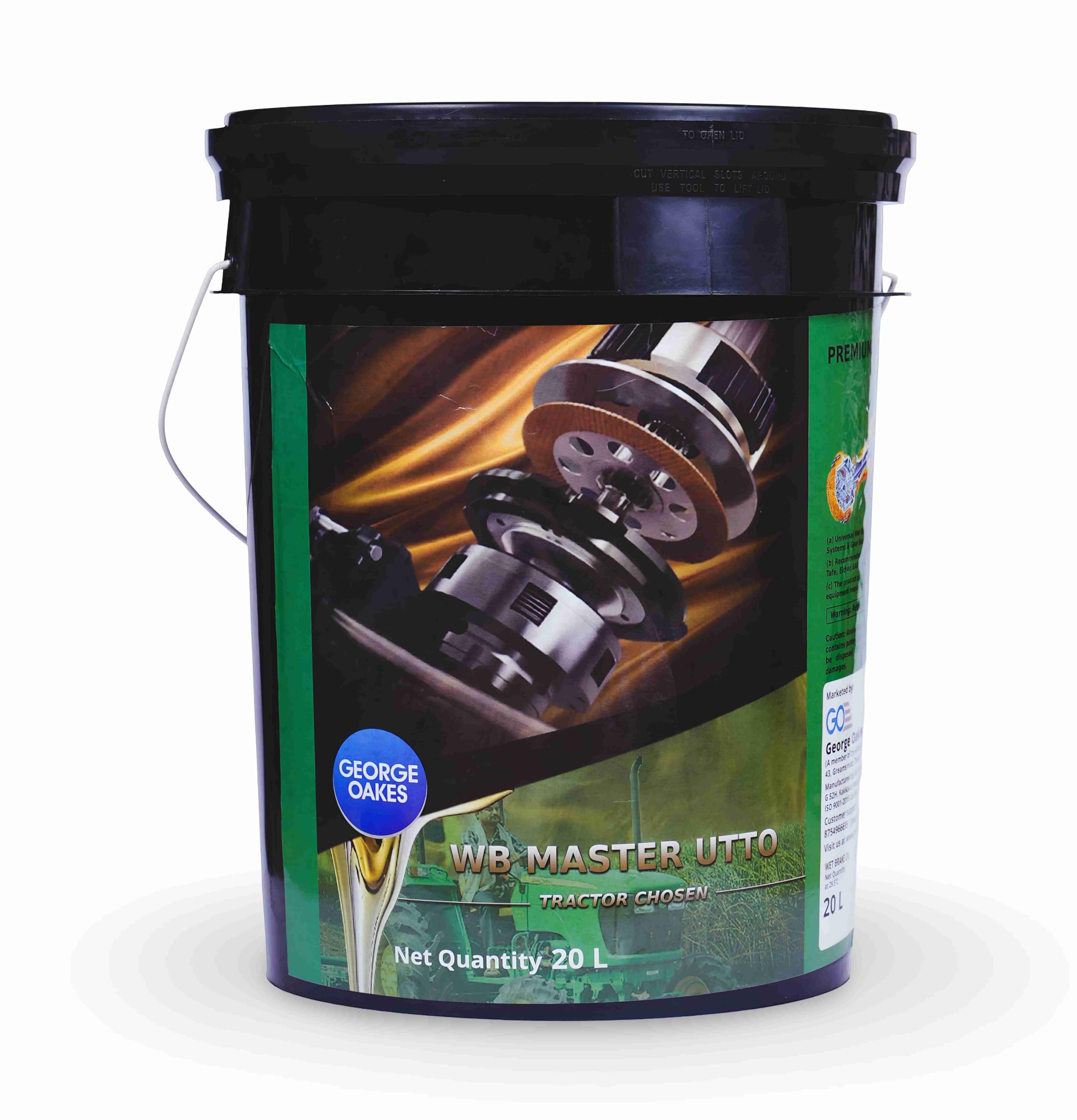 George Oakes WB MASTER-UTTO – Premium Multi-Functional Tractor Oil for Transmission, Hydraulics & Wet Brakes (20L)-image-23