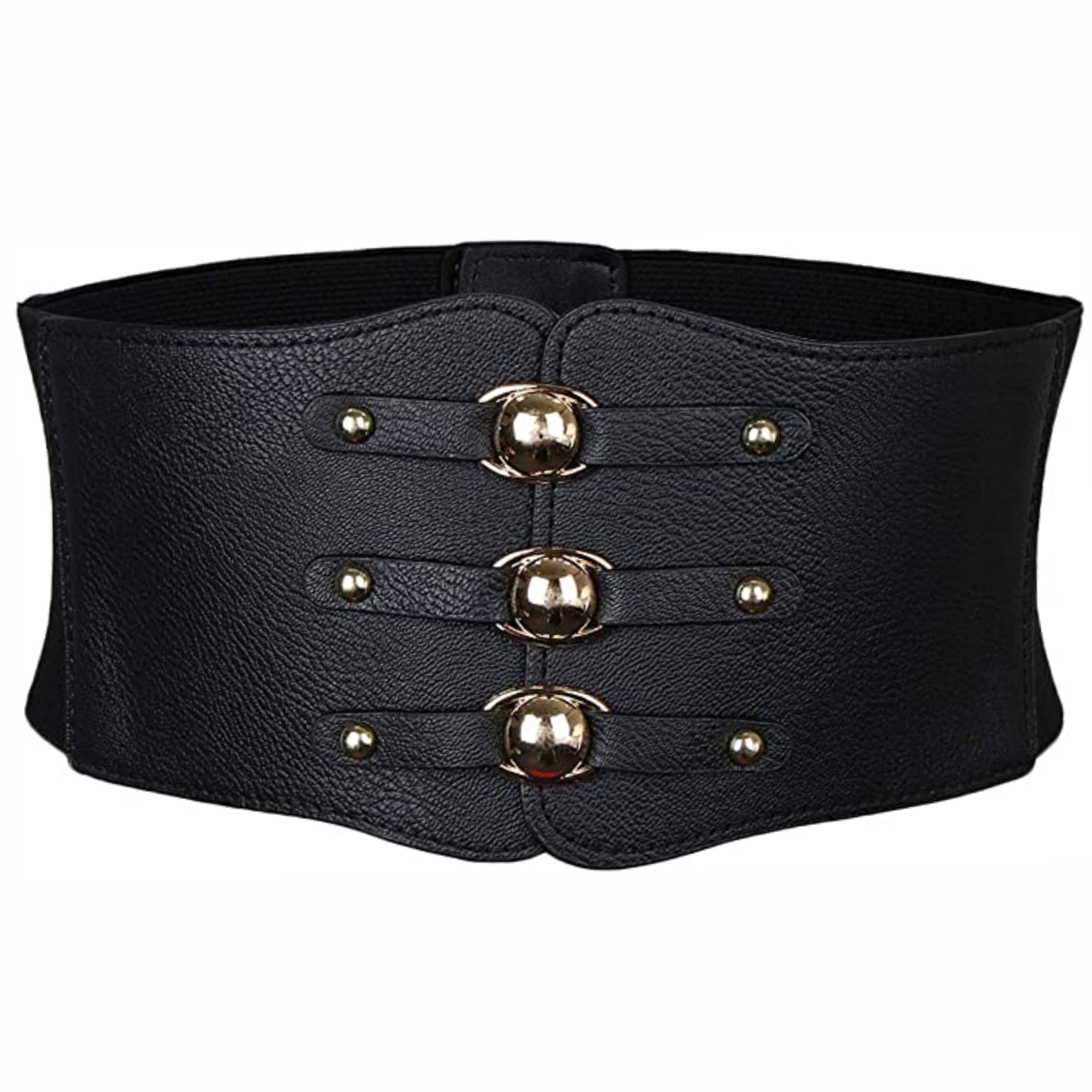 Elastic Fabric Waist Belt for Women Dresses Elegant Design Stretchy Ladies Belt for Saree Girls Jeans - Free Size-image-44