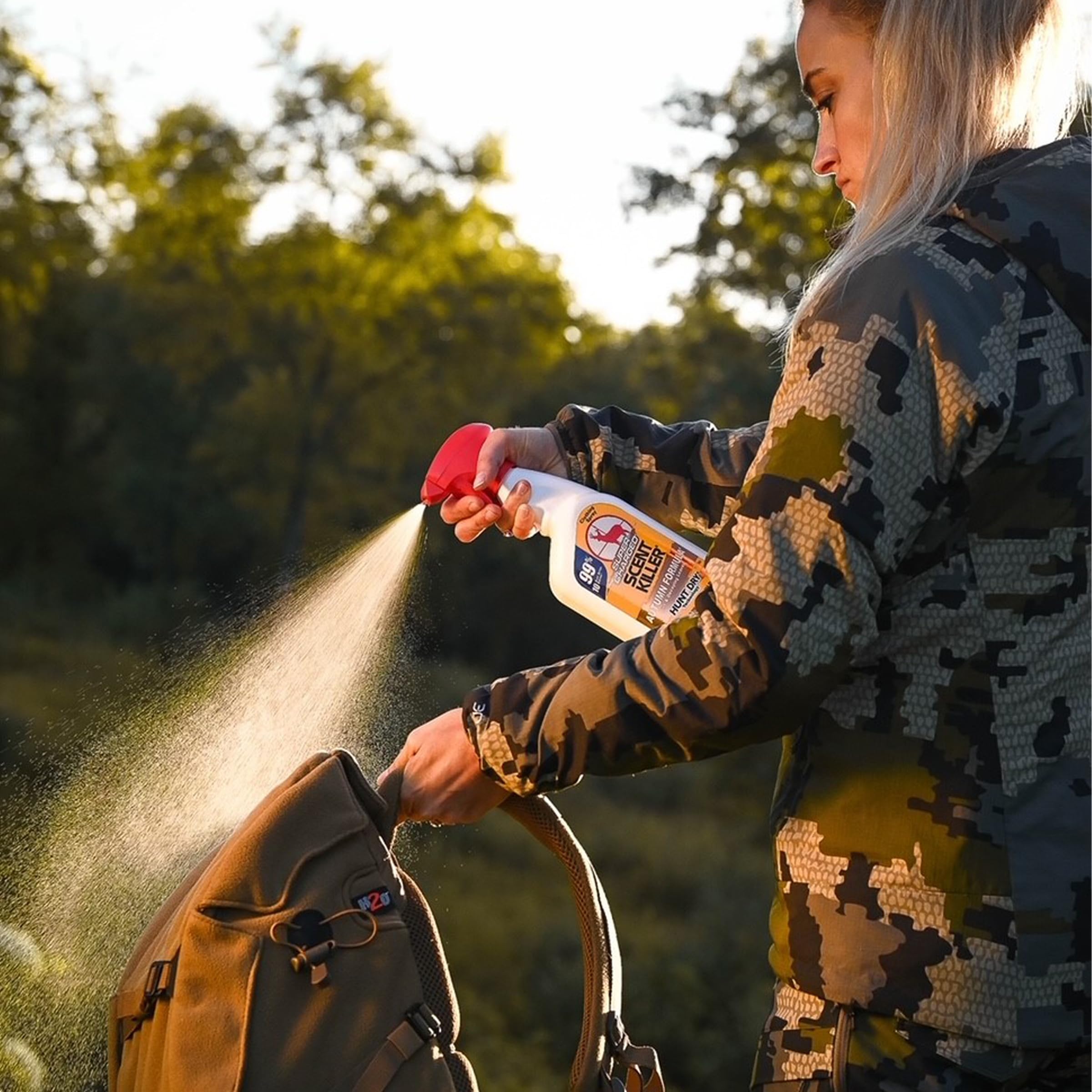 Scent Killer 579 Wildlife Research Super Charged Autunno Formula Spray 24/24 Combo, 1,5 l