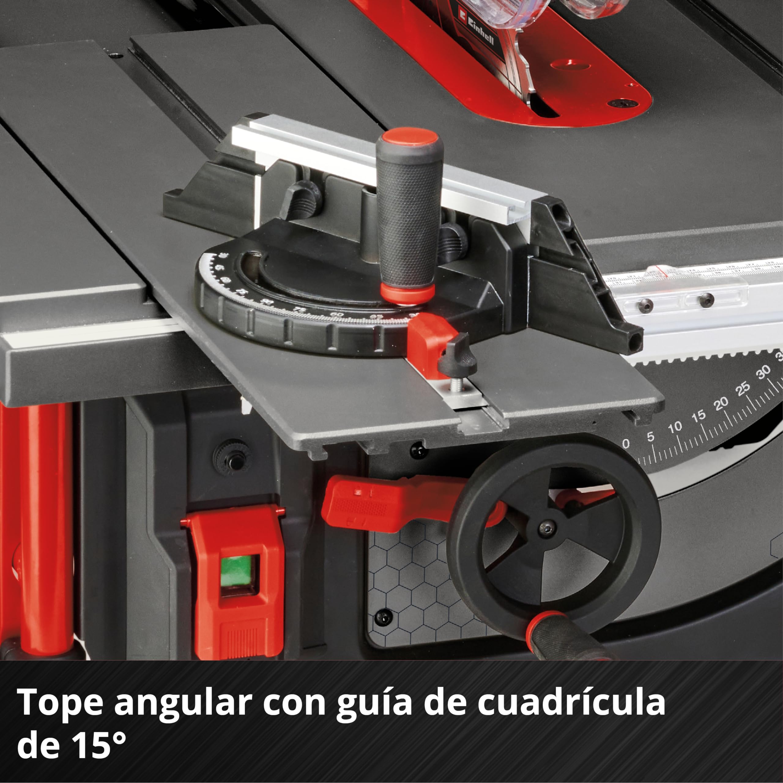 Einhell Professional Sierra circular de mesa con mesa deslizante TP-CC 10 T (2000 W, 85 mm de altura de corte, hoja de sierra Ø 254 mm, tope paralelo de montaje flexible, tope angular)