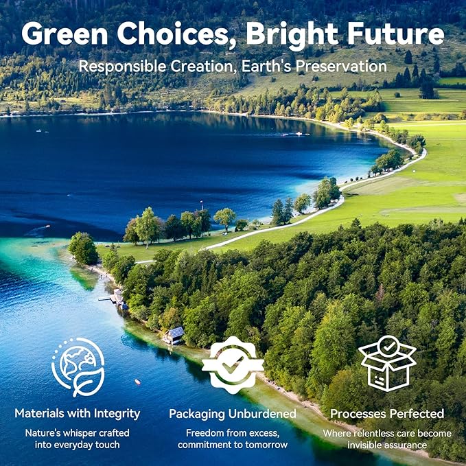 Espejo de Maquillaje Auxmir con Luz 1X/30X, Espejo Doble con Luz Ajustable miniatura 10