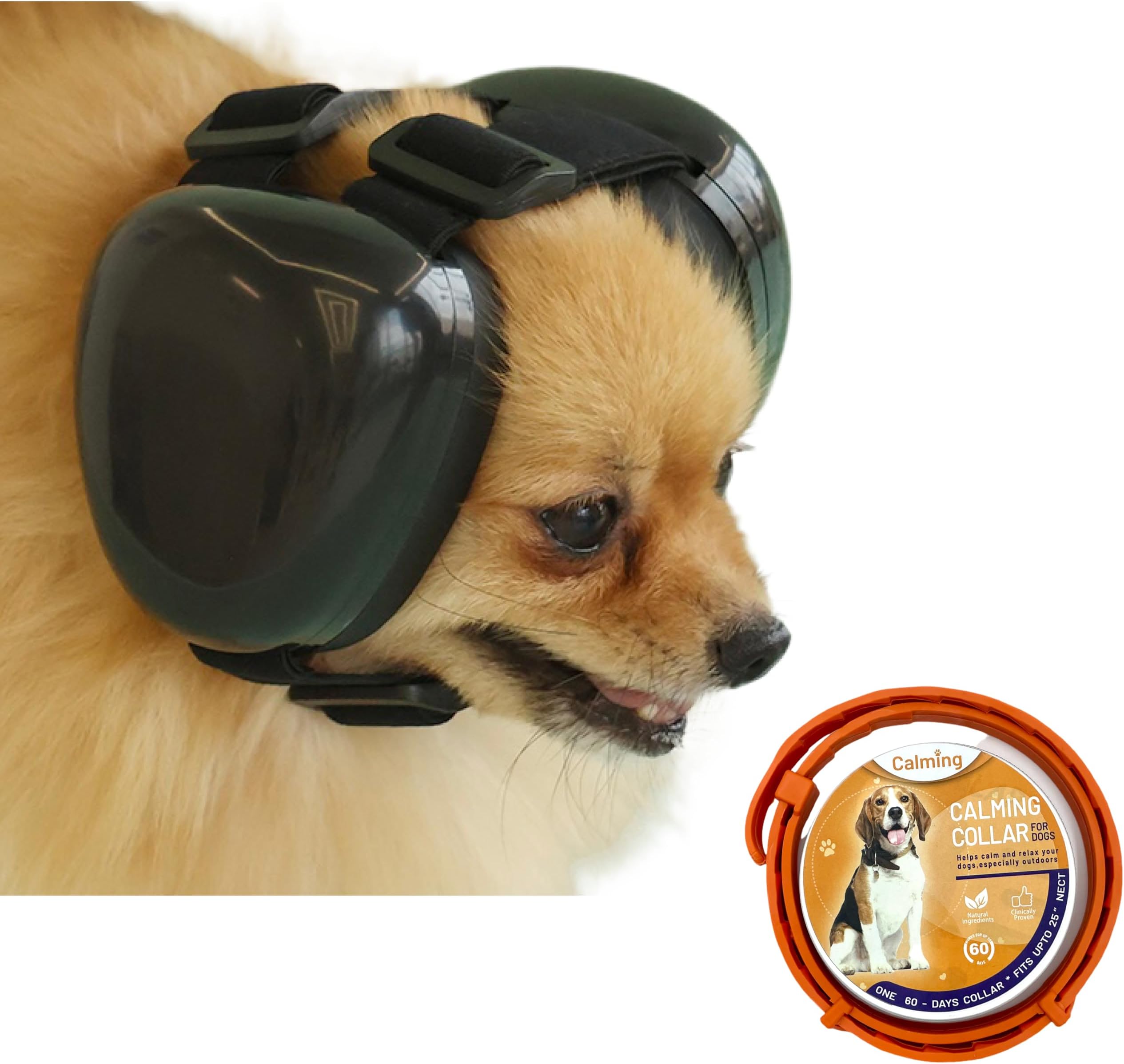 Dog Headphones Mutt Muffs DDR337 Hearing Protection For Dogs Black
