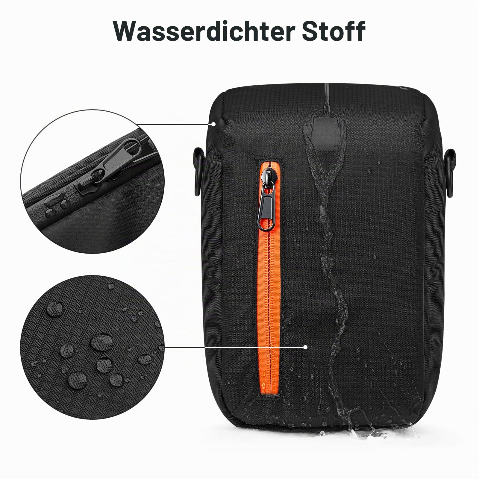 S-Zone Kameratasche Wasserdicht Stoßfest Objektivtasche Gepolstert DSLR SLR Kameraschutz