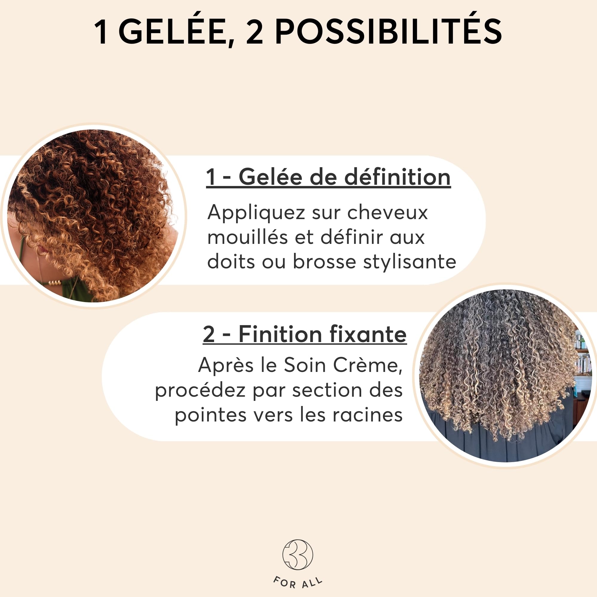 Trois For All By Ornela Paris Gelatina Capelli Ricci, Definizione dei Ricci, Finitura Fissante dei Riccioli, Gelatina Capillare Ideale Anti-Frisottis, Cura e Idratazione, Curly Hair | Boost Curl|