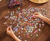 Vista 4 de Daydreams - Rompecabezas de 1000 piezas de cultura pop de los años 80 y 90 por Rachid Lotf, rompecabezas educativo, juguetes y juegos retro