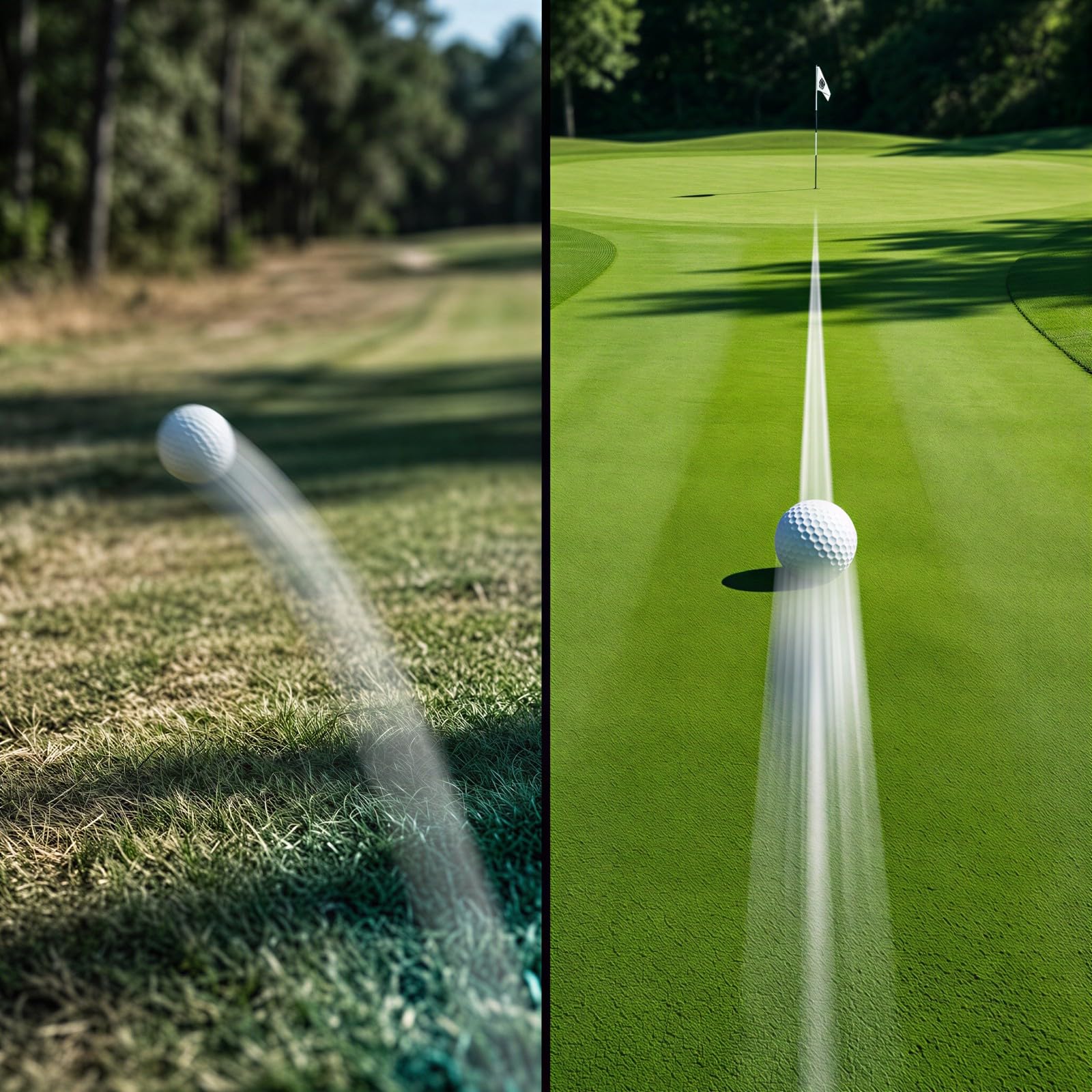10 STK. Golfbälle, 3-Schicht-Golfball für Turnierspiel, Distanzball mit hoher Flugweite, Härtegrad 80 bis 90 und Titan-Beschichtung für hohe Widerstandskraft, weiße Competition-Bälle