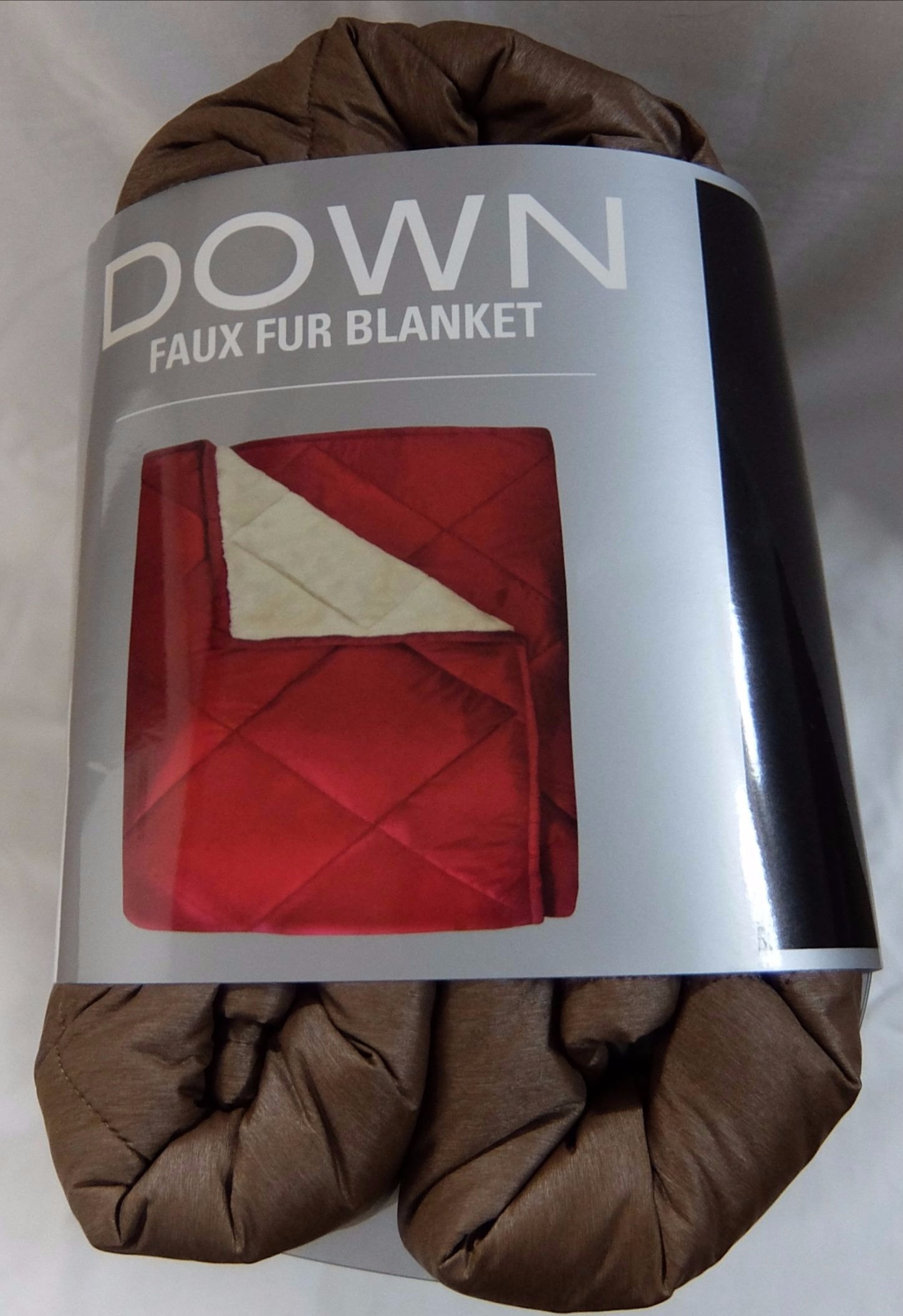 Amazon.co.jp: 32° DEGREES HEAT ダウンブランケット (ブラウン