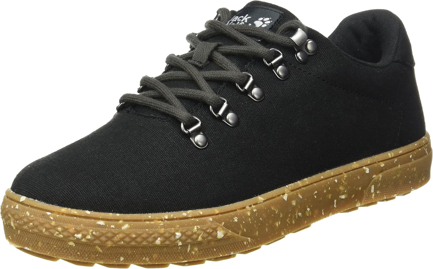 Jack Wolfskin Unisex Ecostride 2 Low Hiking Shoe, Phantom/Cork, 8 US Men