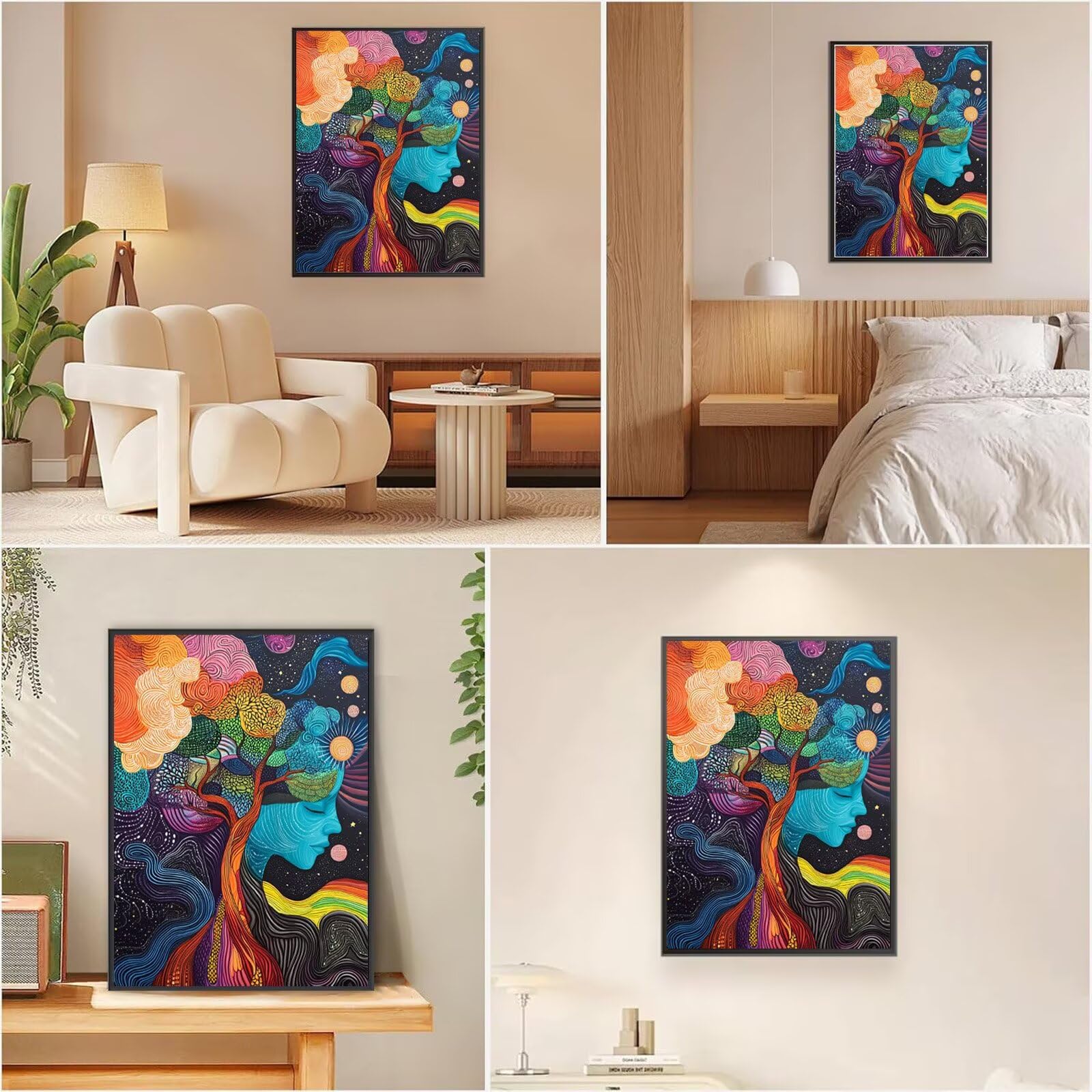 Malarstwo diamentowe, abstrakcyjny, obraz diamentowy, 90 x 120 cm, pełne wiertło 5D, zestaw do majsterkowania, zestaw do majsterkowania, dla dorosłych, kreatywny zestaw do dekoracji pokoju, na ścianę