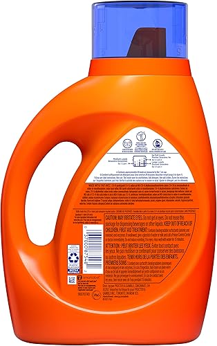 Miniatura 3 de Tide Plus Bleach Alternative HE Turbo Clean Detergente líquido para ropa, 46 onzas líquidas, 29 cargas