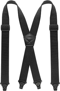 JEMYGINS Men's Outdoor Braces X Type Adjustable Length with Robust Plastic Buckles…