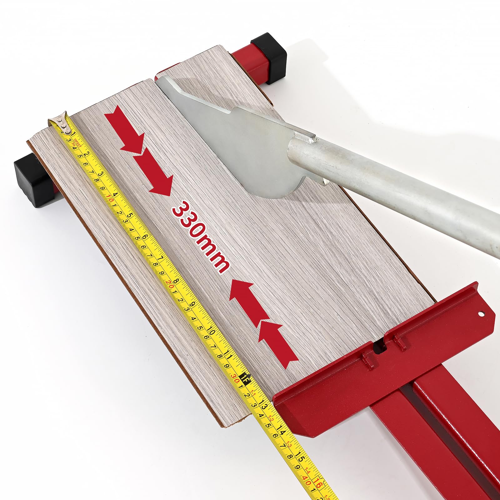 Coupe-stratifié, épaisseur de coupe maximale : 12 mm, largeur de coupe maximale : 200 mm ou 300 mm, idéal pour les travaux d'installation standard, produit neuf de haute qualité