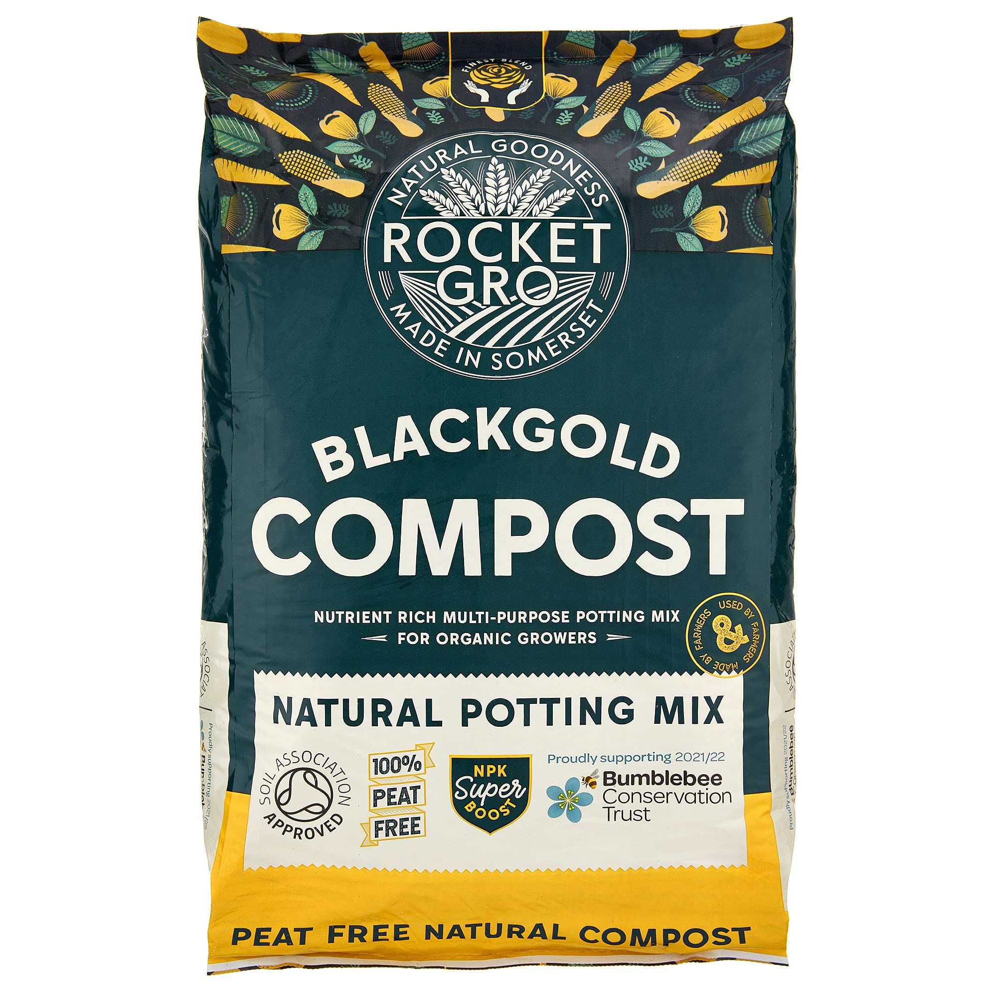 Buy MultiPurpose Potting Compost Peat Free Finest Blend 50L Natural