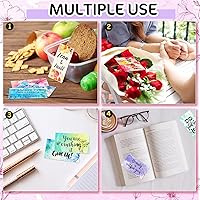 Vista 6 de Outus 120 Piezas Tarjetas de Citas Motivacionales de Aliento Tarjetas Inspiracionales de Bondad Apreciación Gratitud Tarjetas de Negocios Mini