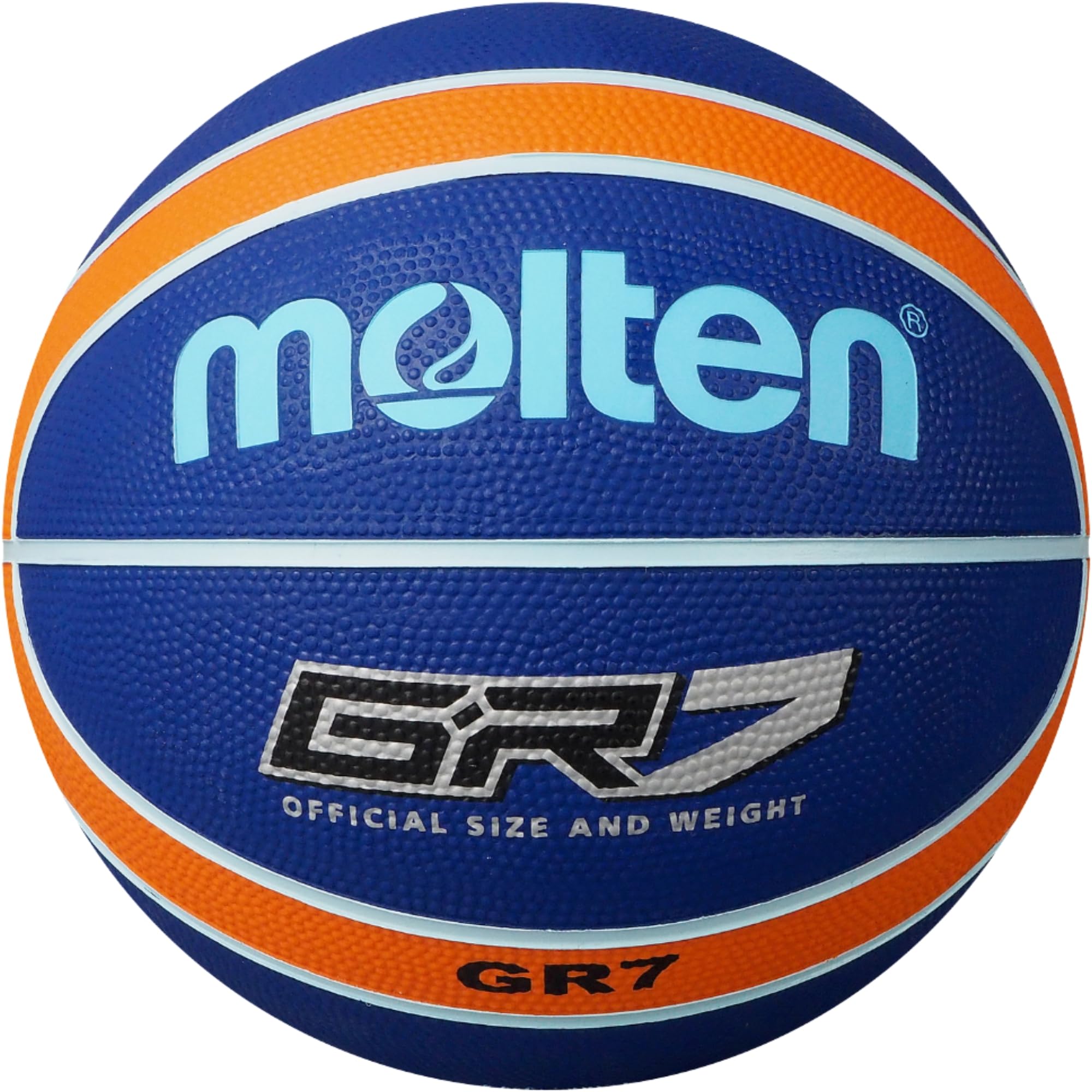 Molten GR Basketball, Indoor/Outdoor, Premium Rubber, Impact Colour