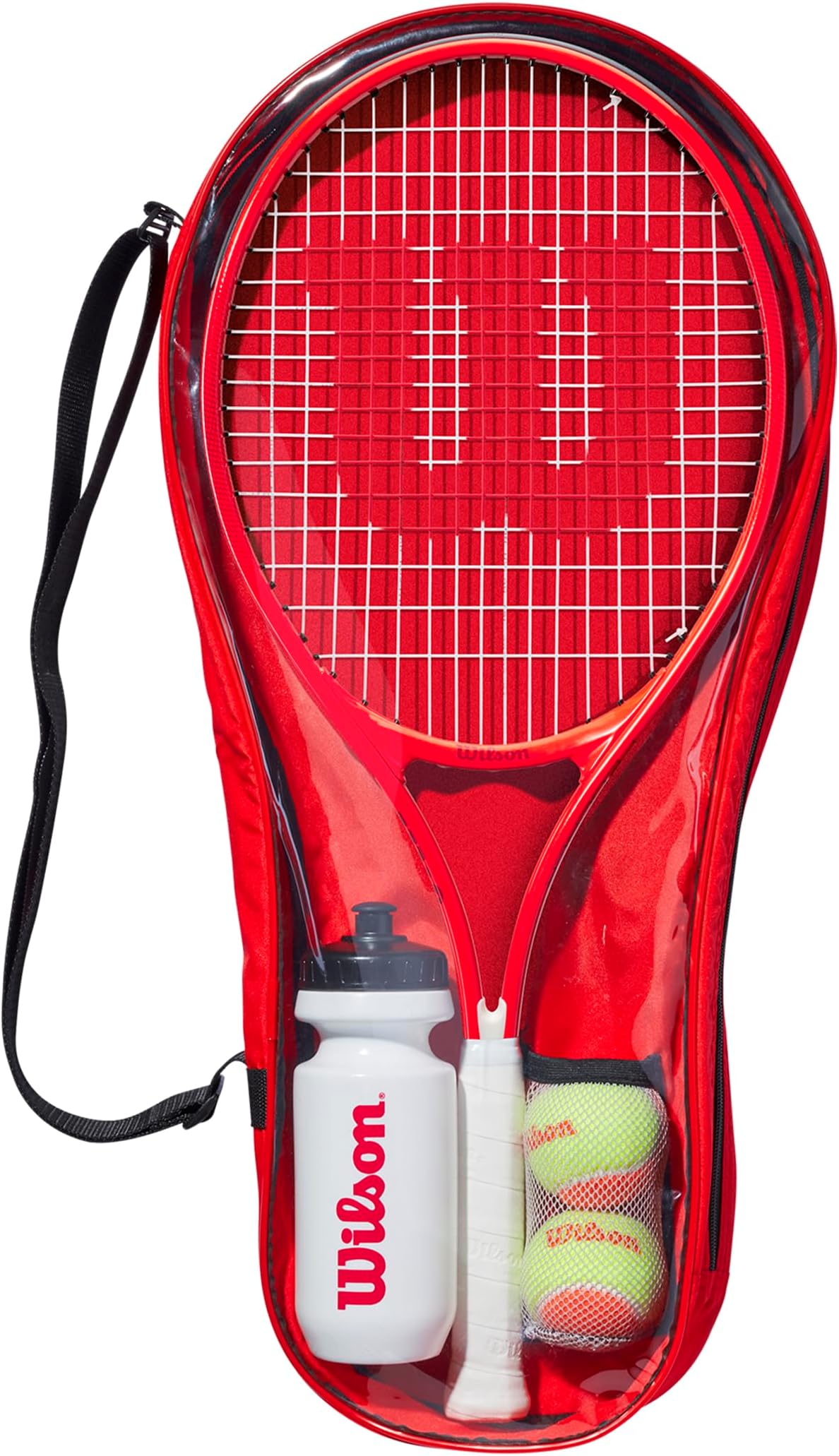 Men's Roger Federer Tennis Racket, Multi-Colour