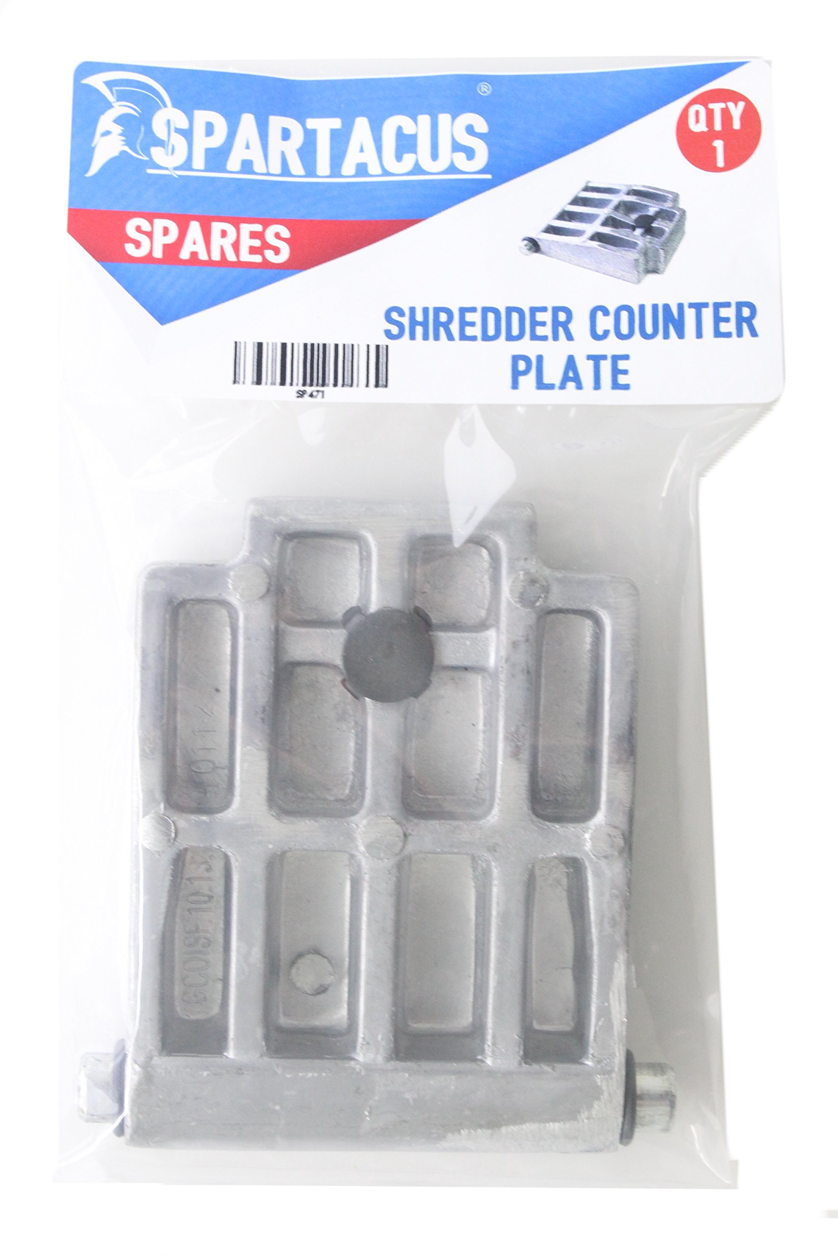 Spartacus SP471 Shredder Mulcher Counter Plate Fits Qualcast SDS2810 2800w