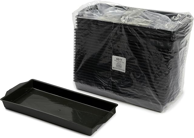 Oasis Green Plastic Single Brick Flower Arrangment Trays( pack of 25)