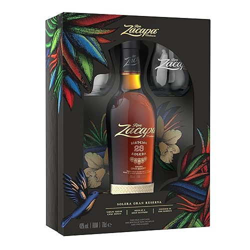 Immagine del prodotto Zacapa Centenario 23 Rum Solera - 700 ml, Confezione regalo