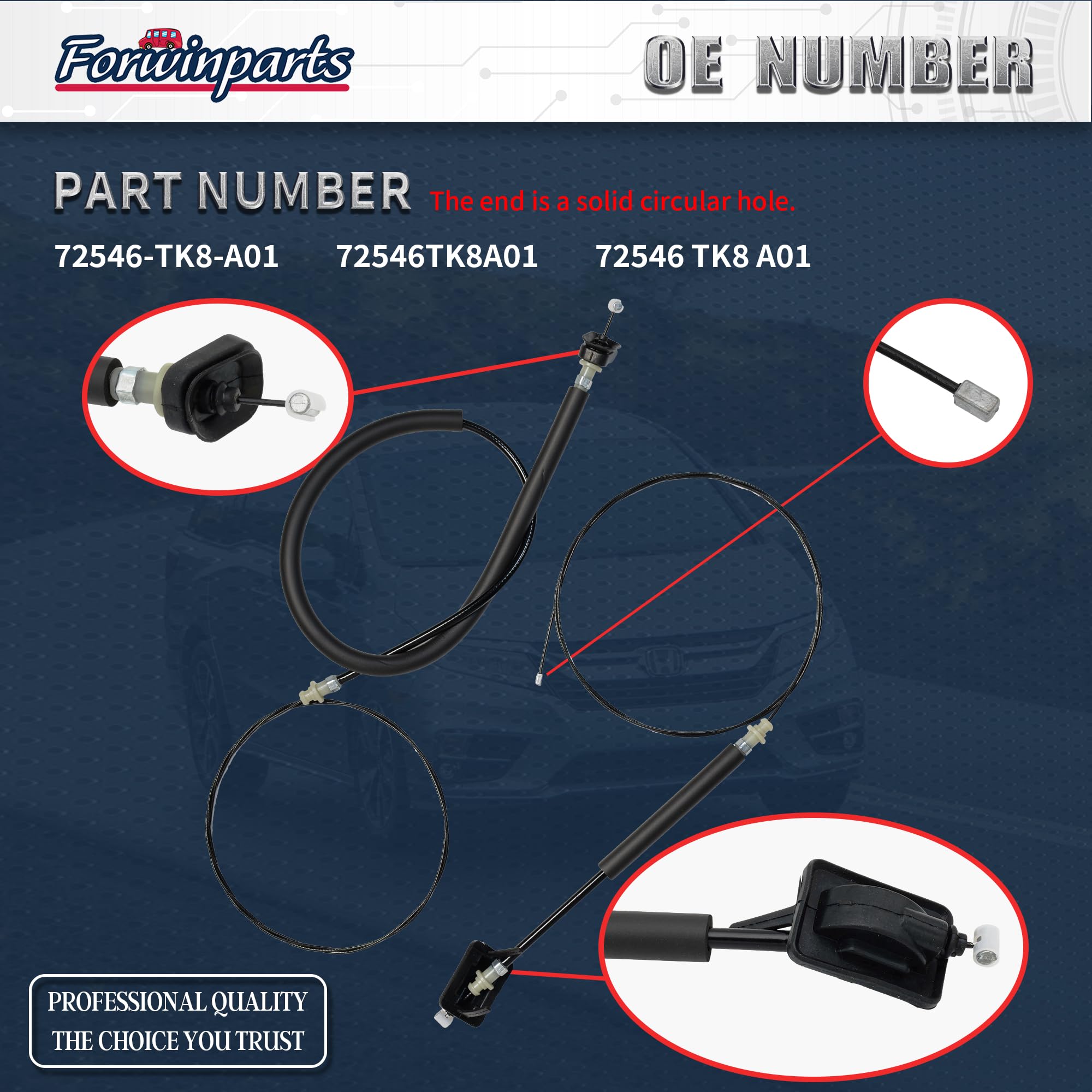 Amazon.com: Forwinparts 72546TK8A01 Left or Right Side Power