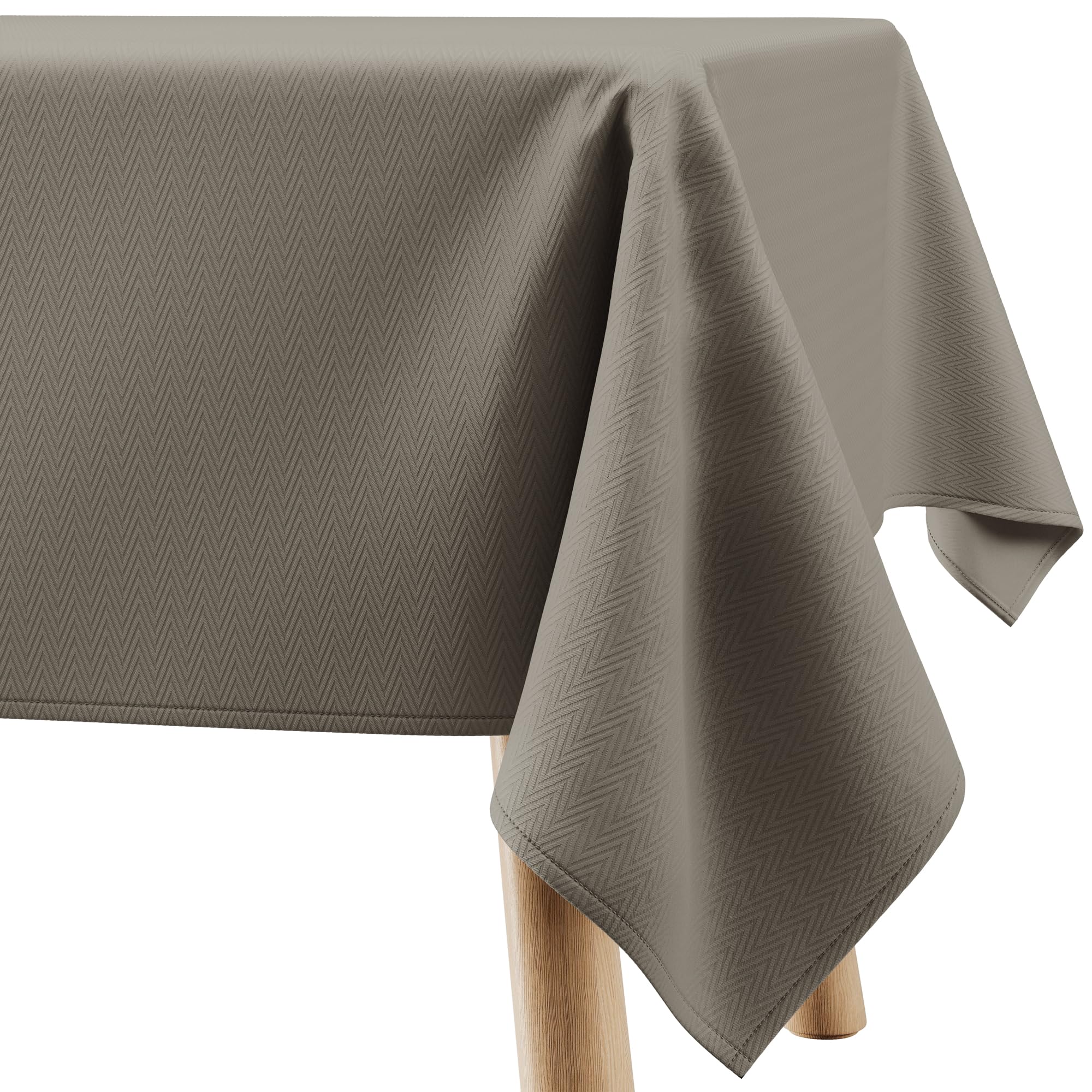 Mantel Antimanchas 150x350 cm Beige Interiores Comedor Salon Manteles para Exterior y Jardin Mantel Navidad Verte