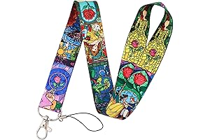 Cartoon Cute Anime Lanyard Keychain