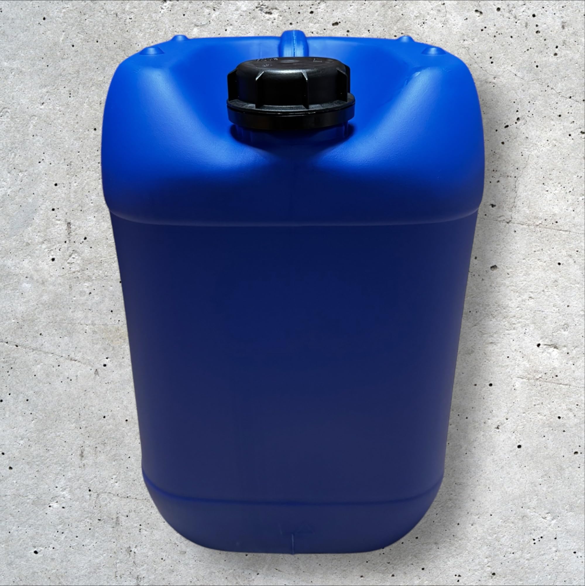 Lot de 2 Bidons Plastique Bleu 20 L litres avec Bouchon et Robinet Verseur - Résistant pour Liquides Alimentaires et Chimiques Poignée Ergonomique, Empilable, Réutilisable - Jerrican Jerry Can