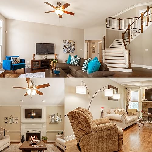 Miniatura 7 de Paquete de 12 bombillas E12 para ventilador de techo, equivalente a 60 W, luz natural de 4000 K, bombilla LED de base pequeña, bombilla LED A15