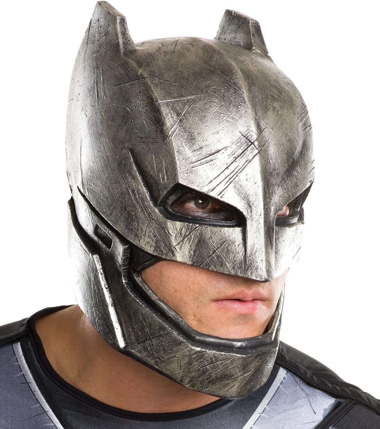 Rubie's Men's Batman Vs Superman Dawn Of Justice Batman Armored Vinyl Mask