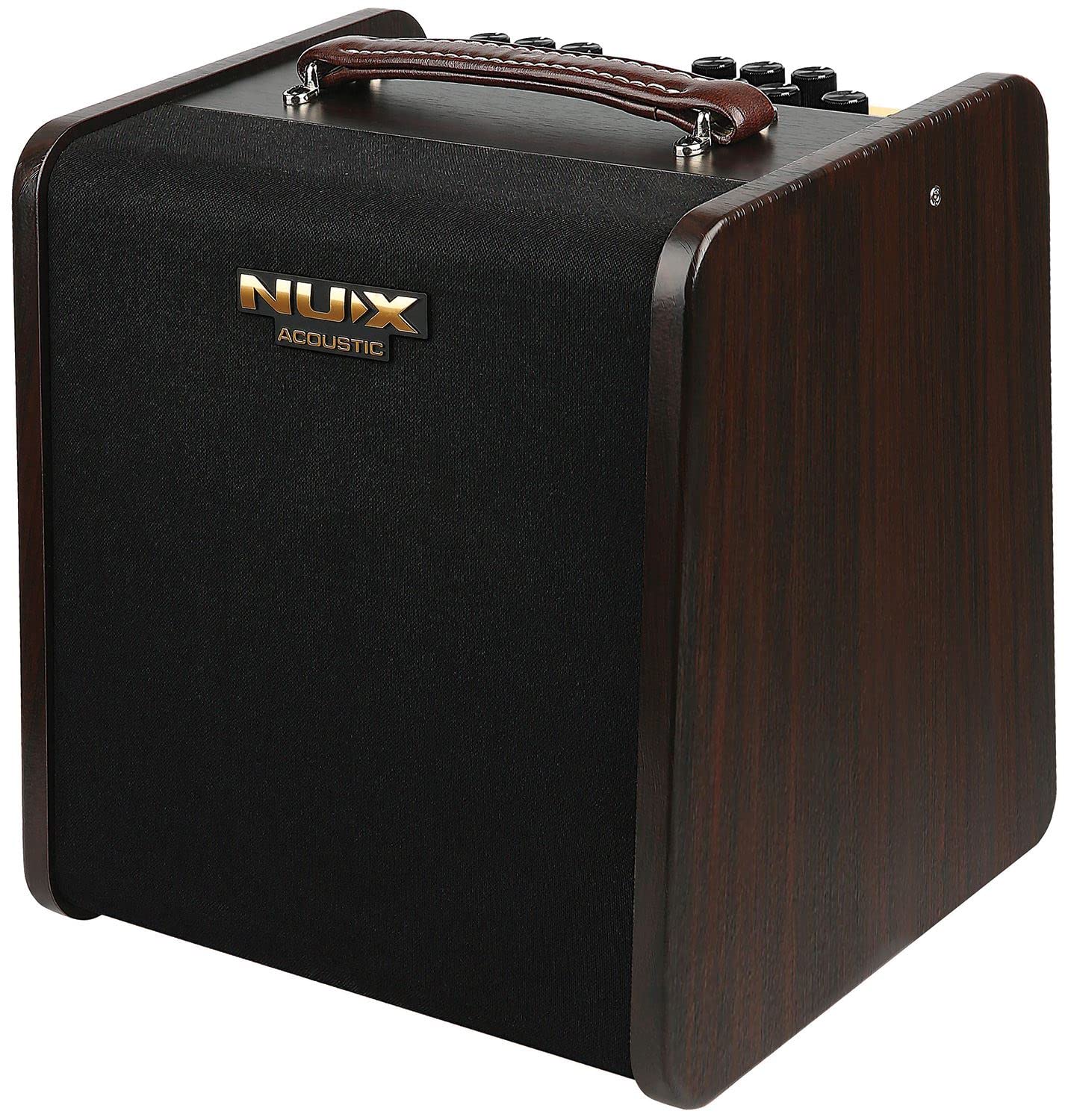 NUX AC80 Stageman II Amplificateur de Guitare Acoustique avec Batterie