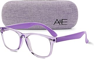 GALVANOX Kids Fake Glasses - Non Prescription Clear Lens Eyeglasses, TR90 Frame with Shatterproof Lenses