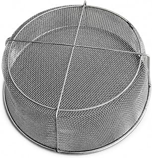 Metal Grain Sieve, Galvanized Iron, 45, 45cm (Galvanized) 3mm Mesh, 1pc