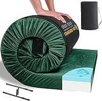 Vista 11 de HomeMate CertiPUR-US Memory Foam Camping Mattress Pad Portable Roll Up Mattress for Adults Sleeping Mat Cot Mattress Pad