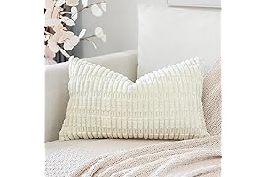 OTOSTAR Corduroy Decorative Throw Pillow Covers