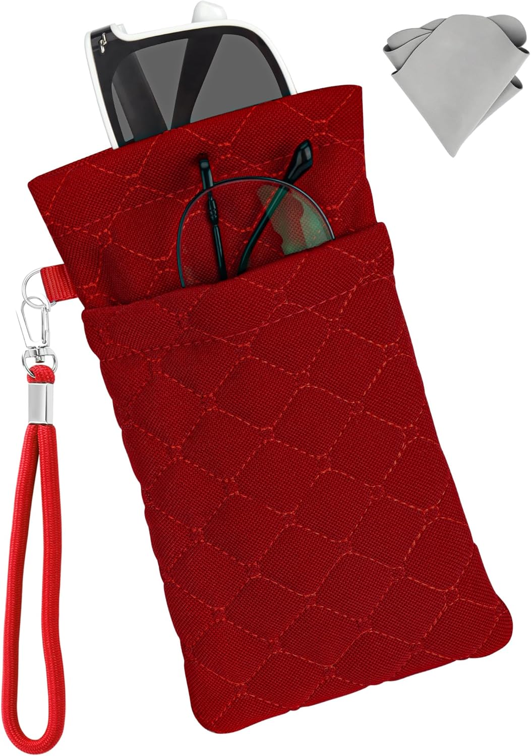 Double Glasses Case for Women &...