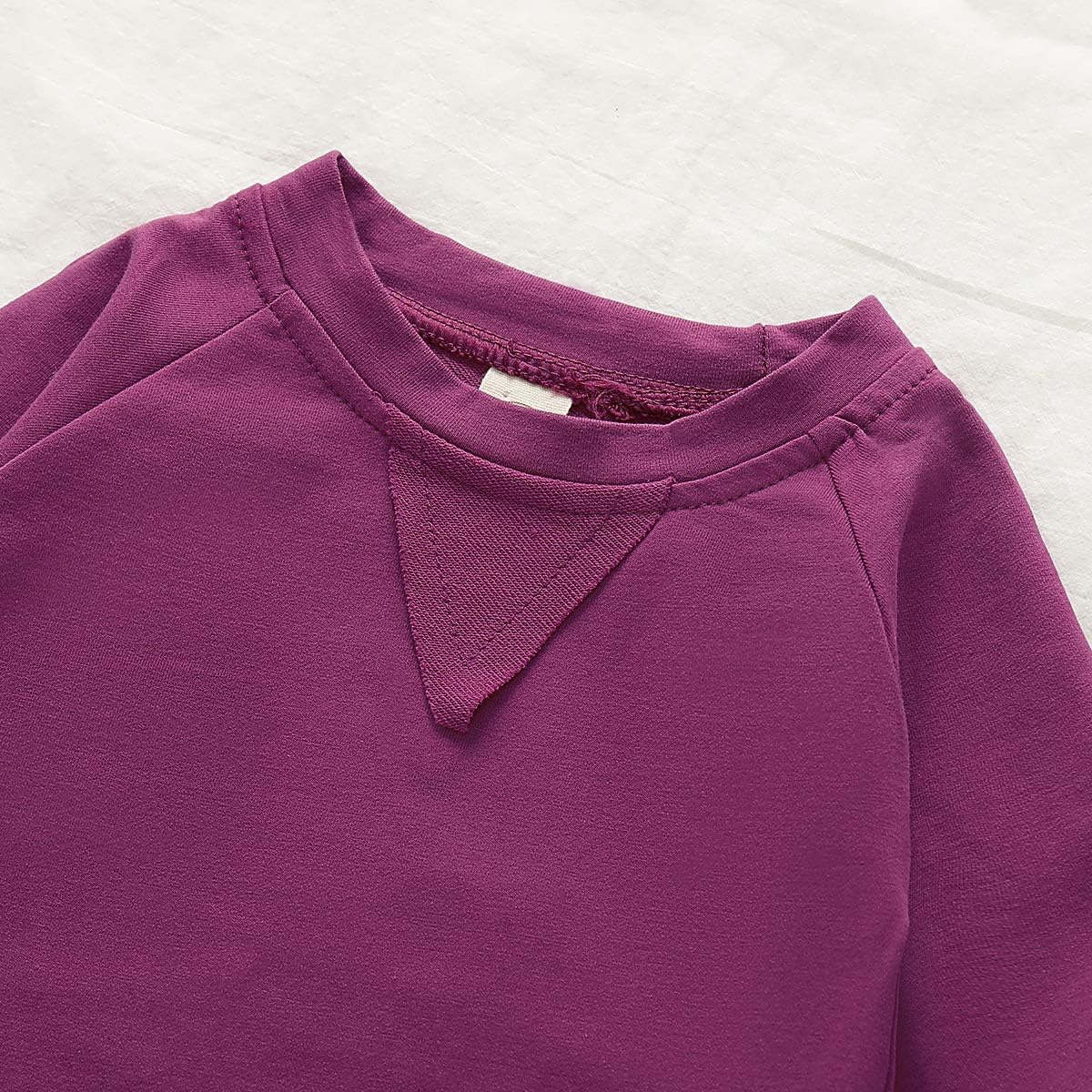 Happy Town Fall Outfits for Toddler Girl Boy Long Sleeve Top and Long Pants Set Toddler Sweatsuits - Image 5