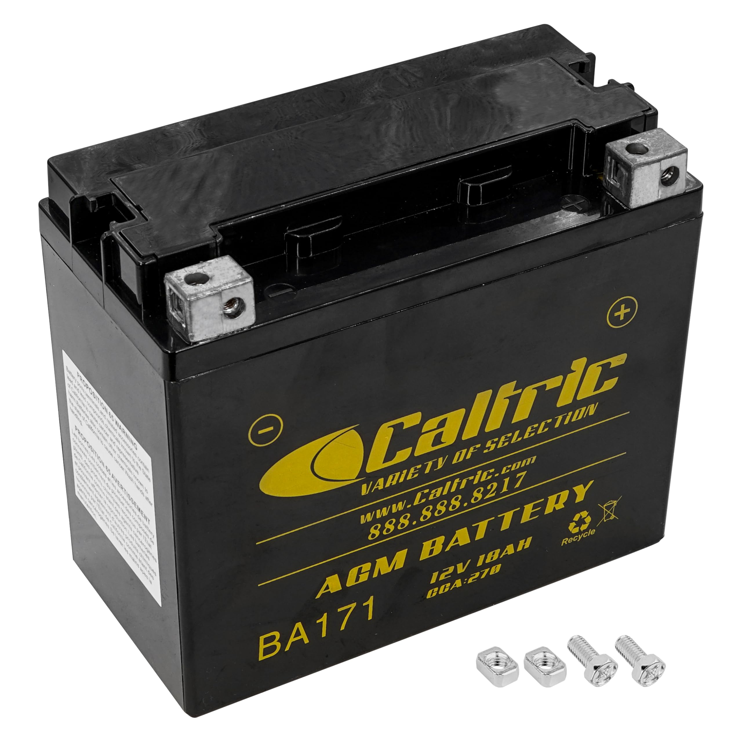 Amazon.com: Caltric AGM Battery Compatible with Can-Am Outlander