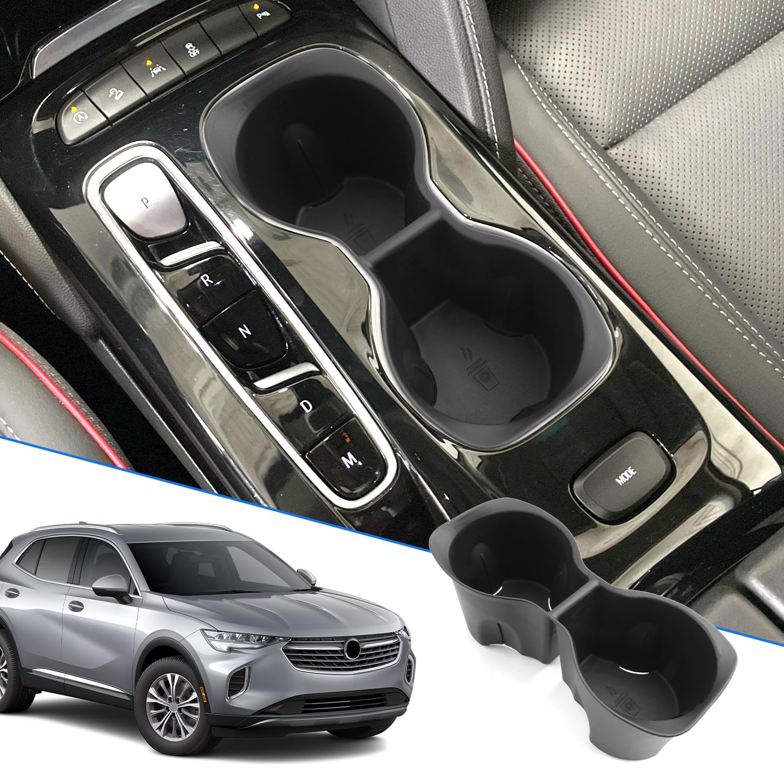 Accessoires 2024 Buick Envision insert de porte-gobelet console centrale