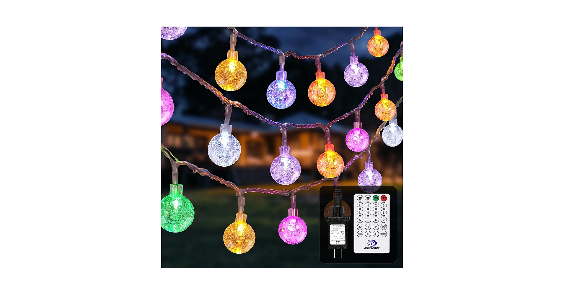 out コビィ様 ほっこりバニラ❁LEDキャンドル YCoisini 56FT Outdoor String Lights, 100 LED Patio Lights