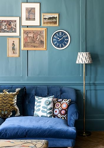 Miniatura 5 de Seiko Reloj de pared Cottage de 16 pulgadas, azul