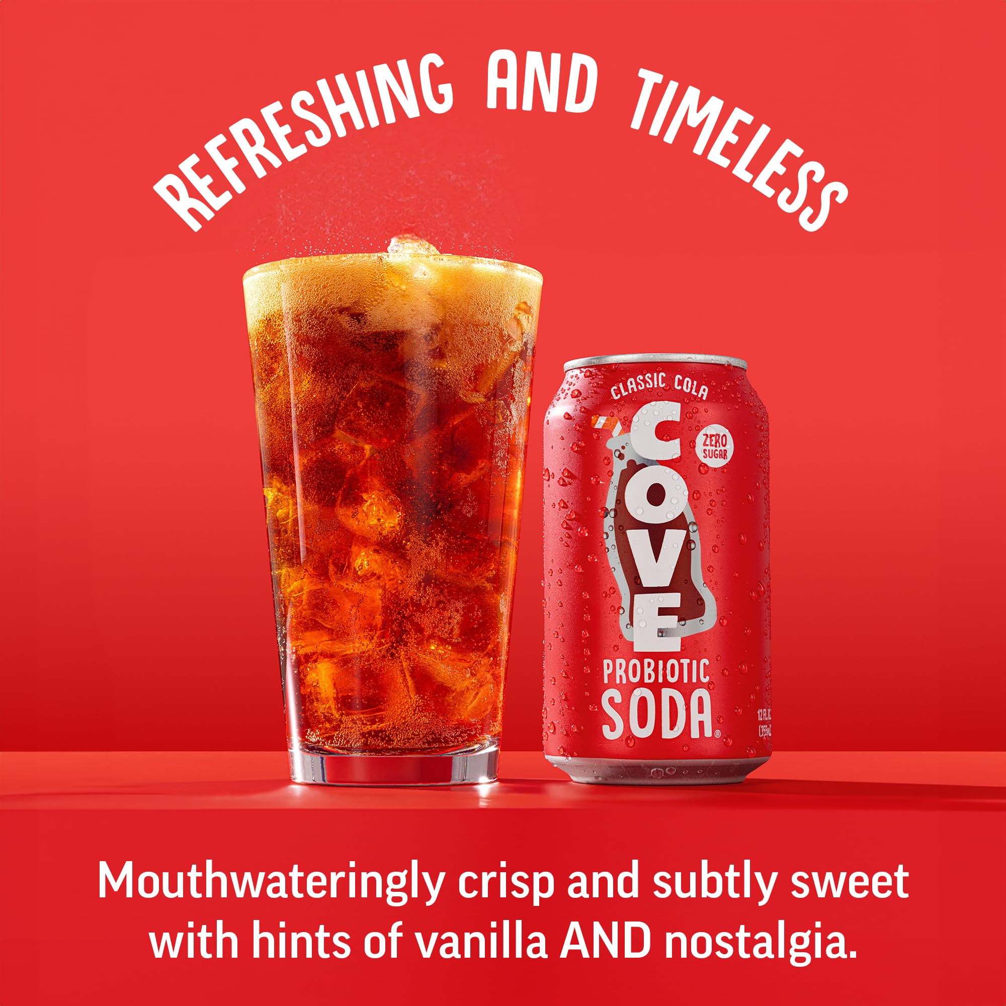 Amazon.com : Classic Cola Probiotic Soda Drink, Zero Sugar Healthy