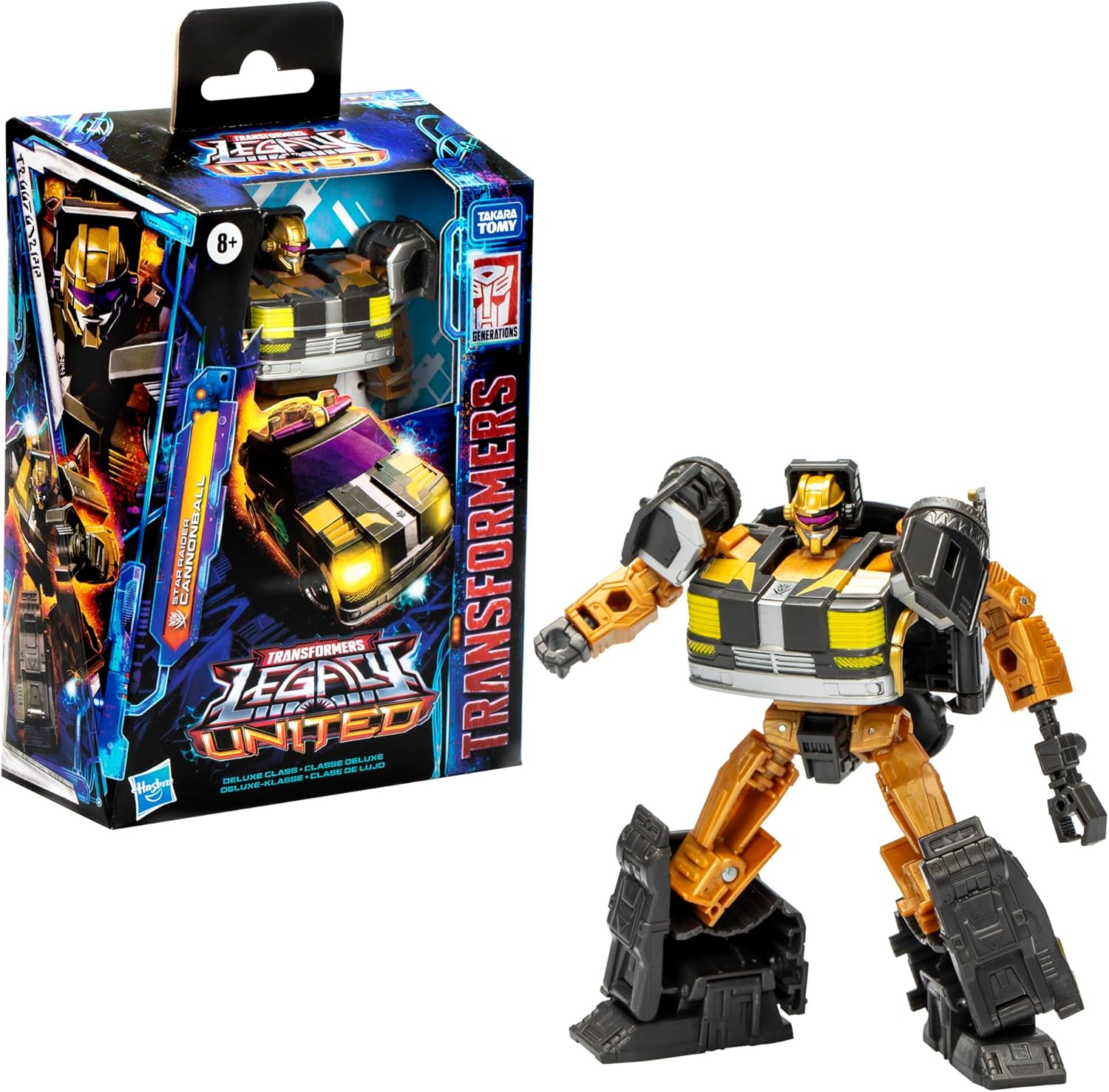 Transformers Legacy United Deluxe Class Star Raider Cannonball