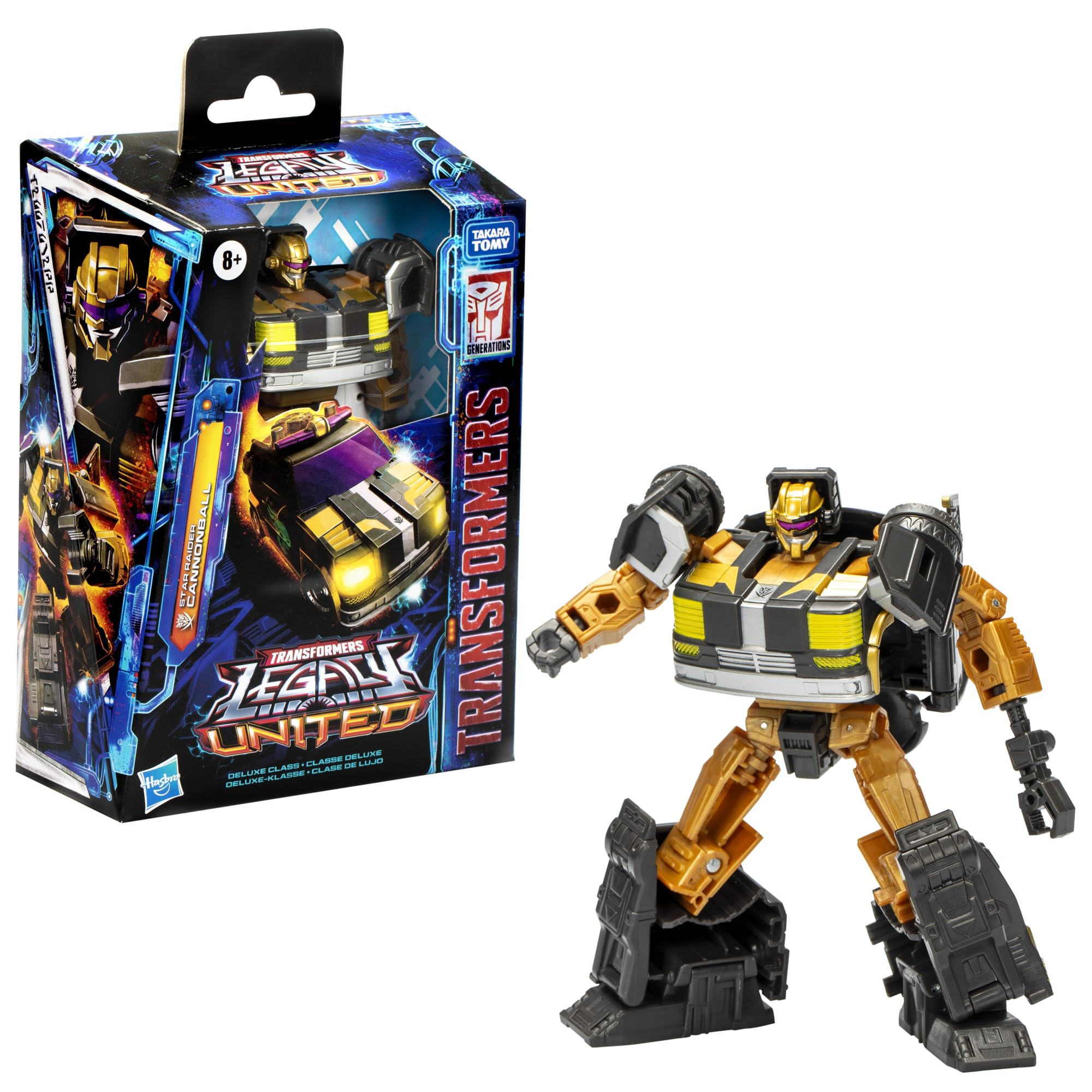 Transformers Legacy United Deluxe Class Star Raider Cannonball