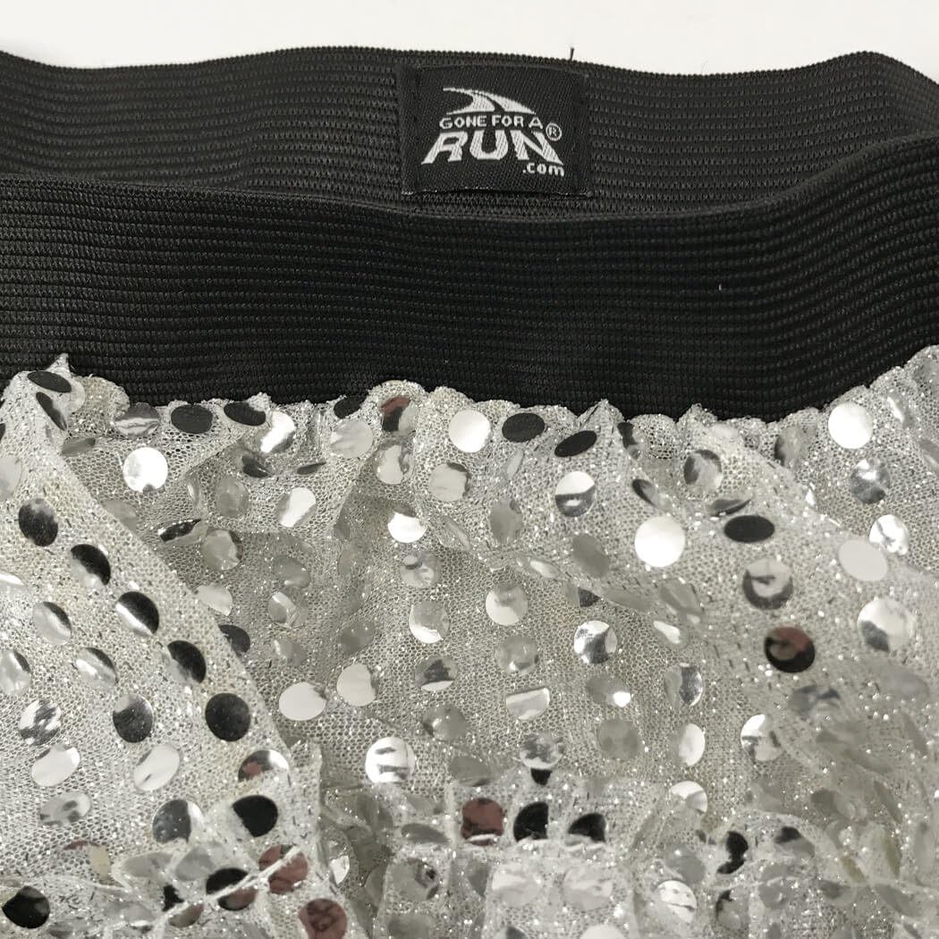Gone for a Run Sparkle Sequin Tutu Skirt for Women - One Size