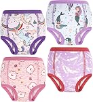 MOEMOE BABY Pantalons de formation 6 Sous-vêtements de formation en pot de coton couche pour tout-petit 4 Pack filles/garçons 5T