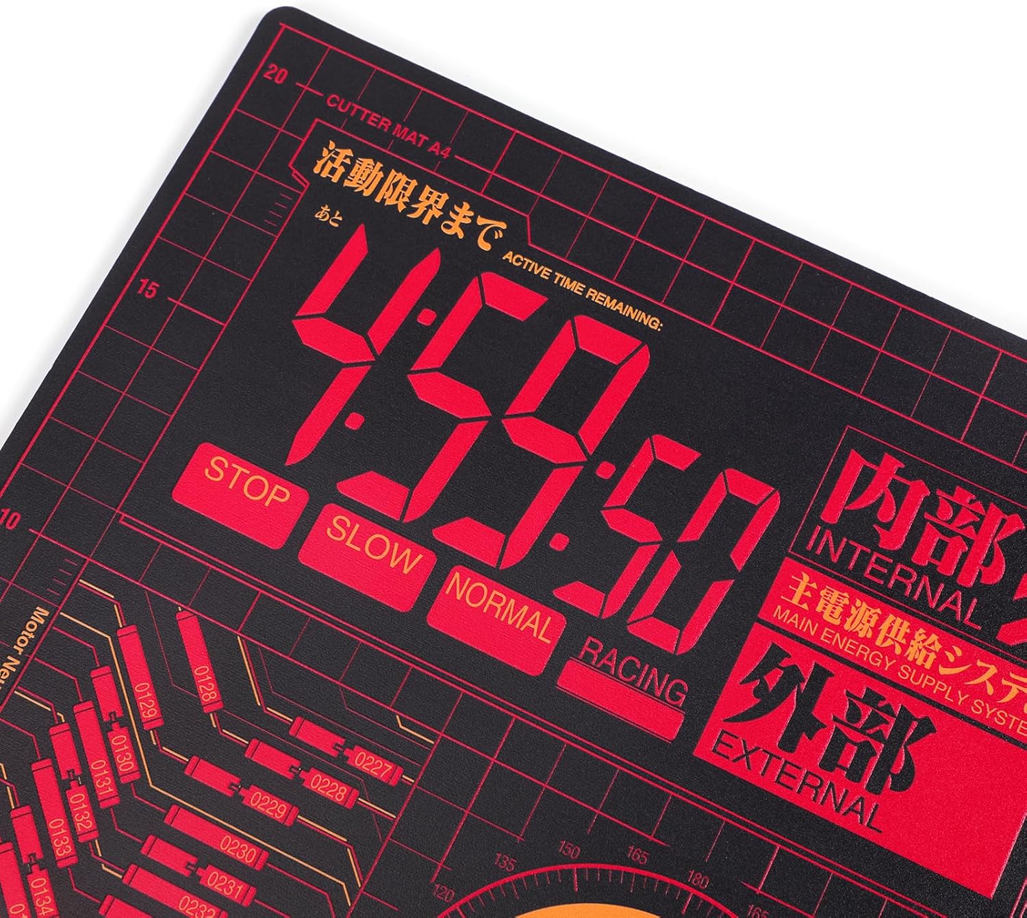 Neon Genesis Evangelion Cutting Mat for Crafts 12”X 8” (A4) by Treasure Case