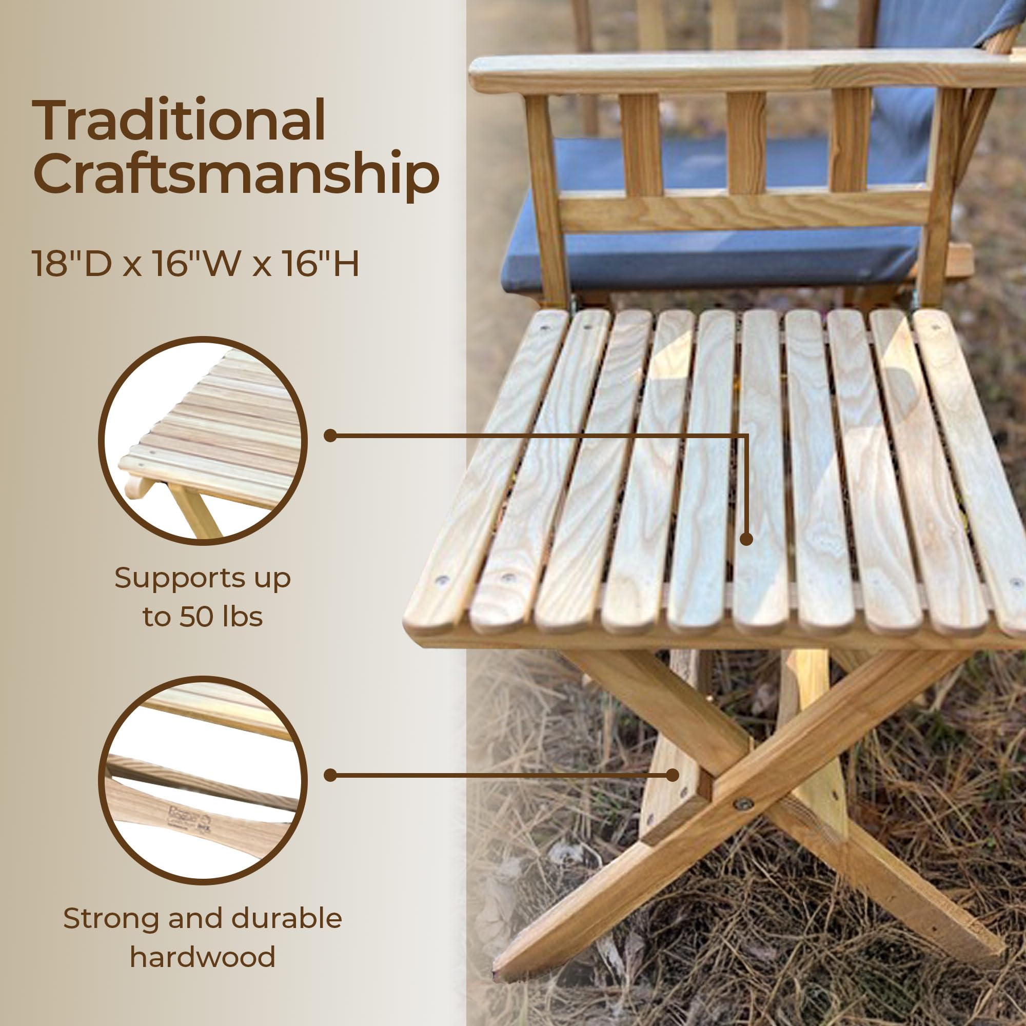 マンさま専用 BYER 木製 折りたたみテーブル アメリカ製 マンさま専用