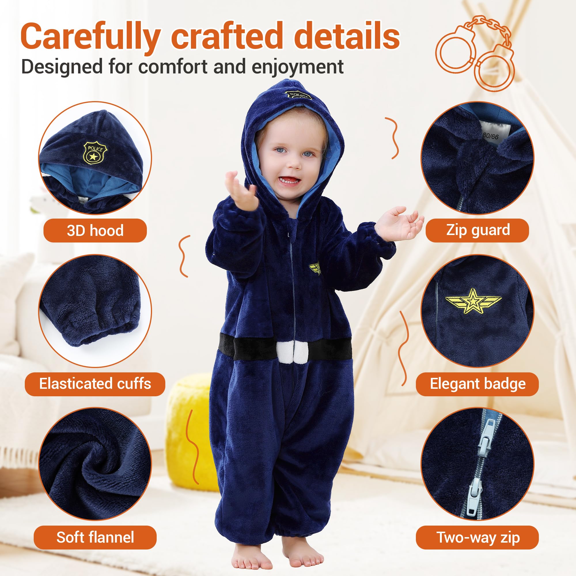 HAHASHOW Costume Carnevale Neonato Vestito Carnevale Neonata 0-5 Anni