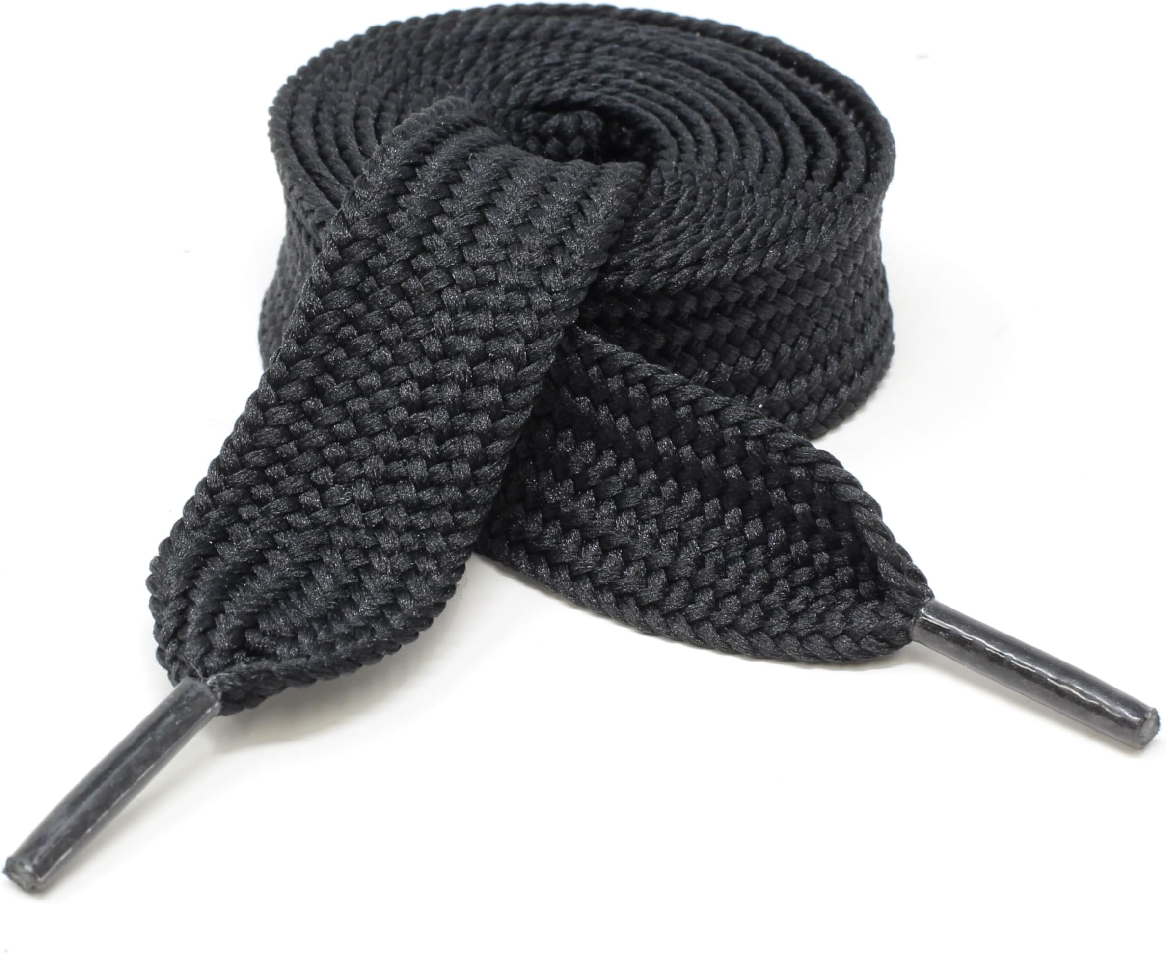 Thick Flat 3/4" Wide Shoelaces Solid Color Strings for All Shoe Types - Chunky Fat Laces for Sneakers, Boots