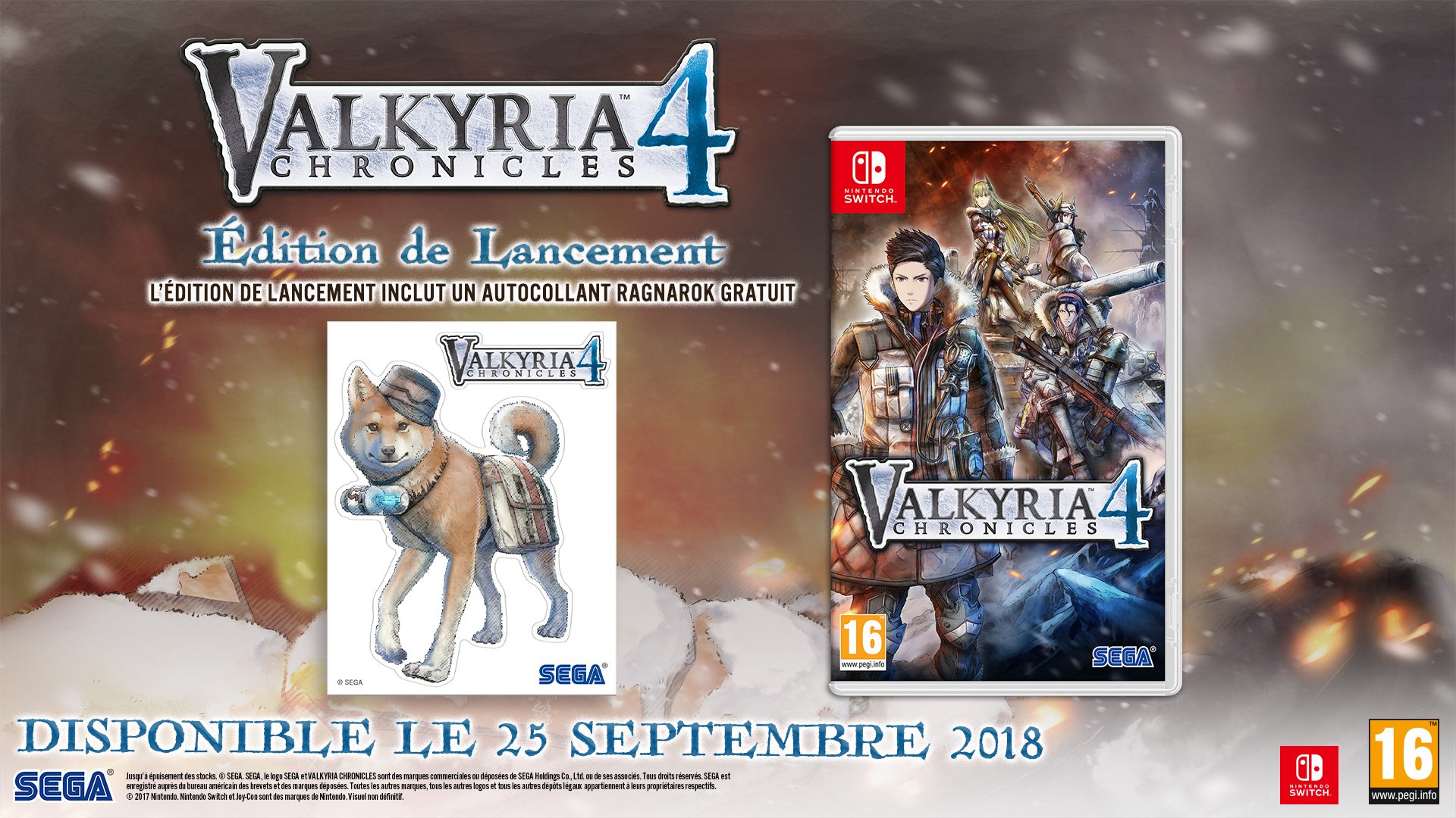 Valkyria Chronicles 4 - Nintendo switch